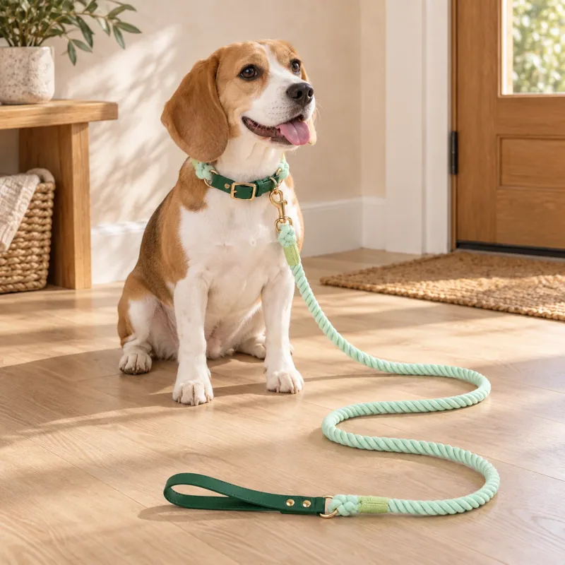 The Daily Walk Set in a styled pet lifestyle scene